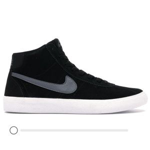 Nike Low Top Shoe SB Bruin High Black Dark Grey